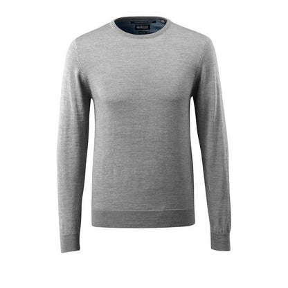 Strikket sweater rund hals strikket sweater