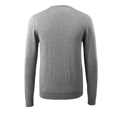 Strikket sweater rund hals strikket sweater