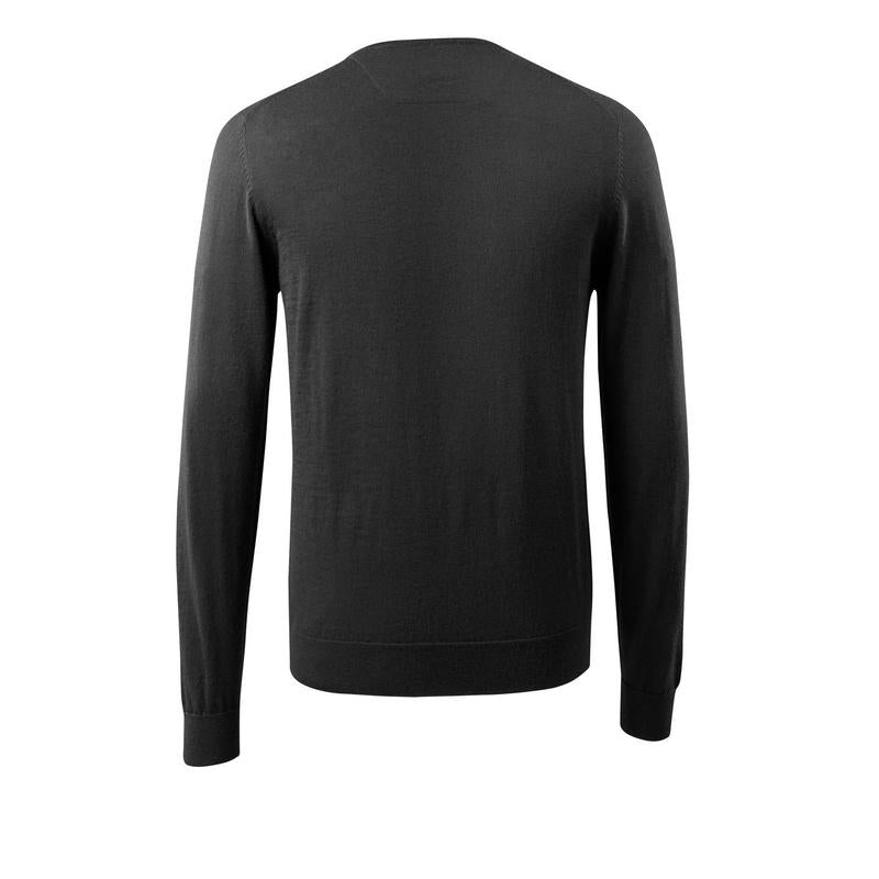 Strikket sweater rund hals strikket sweater