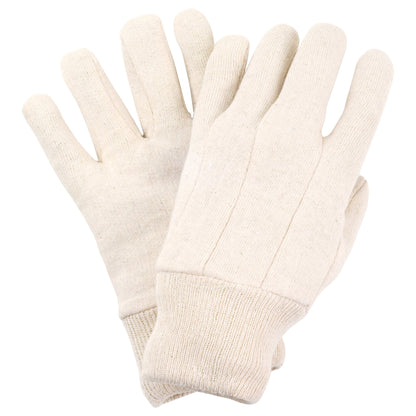 NITRAS bomuldsjersey handsker, naturlig bomuldsjersey | Pakke (12 par)