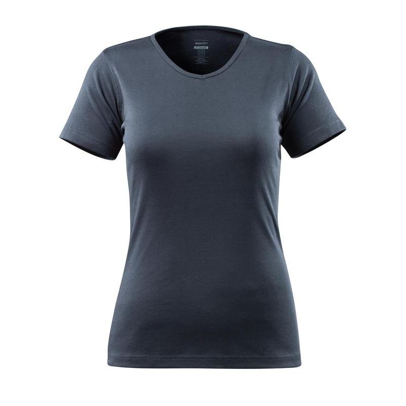 MASCOT® Lækker dame-t-shirt, sort-blå