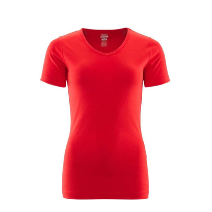 MASCOT® Lækker dame-t-shirt, trafikrød