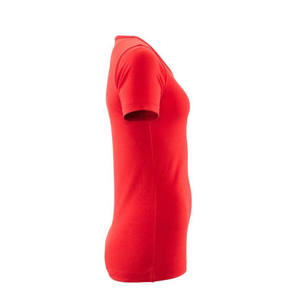 MASCOT® Lækker dame-t-shirt, trafikrød