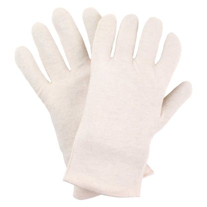 NITRAS bomuldsjersey handsker, naturlig bomuldsjersey | Pakke (12 par)