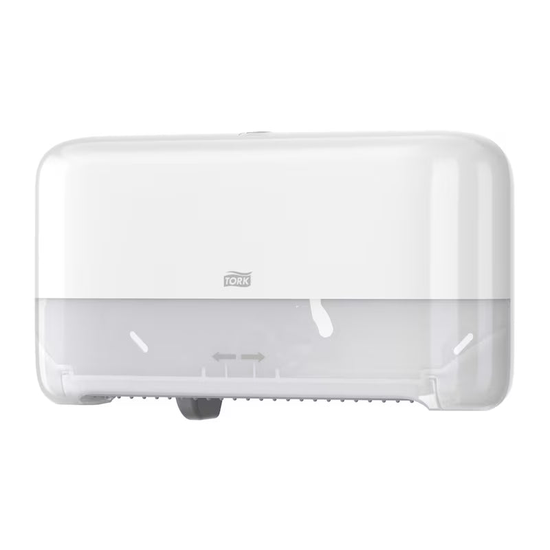 Tork OptiServe® Double Roll Tubeless Toiletpapir Dispenser Hvid T7