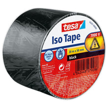 tesa isoleringstape SPVC, sort, 20 m x 50 mm