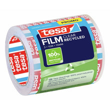 tesafilm CLEAR RECYCLED, 10 m x 15 mm, gennemsigtig, 3 ruller