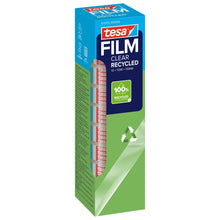 tesafilm CLEAR RECYCLED, gennemsigtig, 10 m x 15 mm