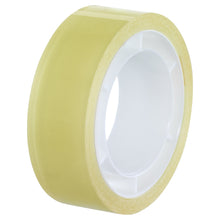 tesafilm håndrulleholder + 5 ruller standard, gennemsigtig