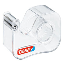 tesa Easy Cut håndrulle, gennemsigtig, tom, til ruller op til 10 m x 19 mm