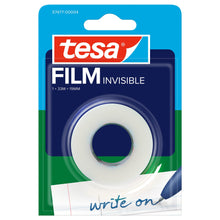 tesafilm INVISIBLE, mat hvid, i blisterpakning, 33 m x 19 mm