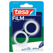 tesafilm INVISIBLE, mat hvid, i blisterpakning, 10 m x 19 mm
