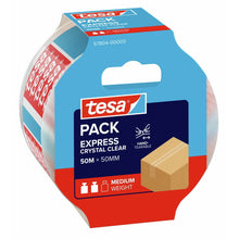 tesapack EXPRESS, 50 m x 50 mm, gennemsigtig
