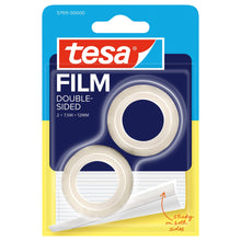 tesafilm DOUBLE-SIDED, gennemsigtig, i blisterpakning, 7,5 m x 12 mm