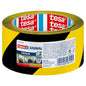 tesa 58130 Premium mærknings- og advarselstape, 66 m x 50 mm, sort-gul