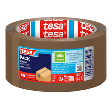 tesapack STRONG RECYCLED Klebeband, 66 m x 50 mm braun