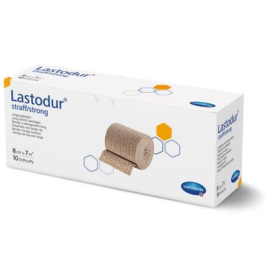 Lastodur stram, permanent elastisk langstrækbandage