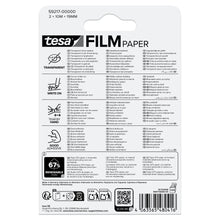 tesafilm PAPER, gennemsigtig, i blisterpakning, 10 m x 19 mm