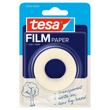tesafilm PAPER, gennemsigtig, i blisterpakning, 33 m x 19 mm