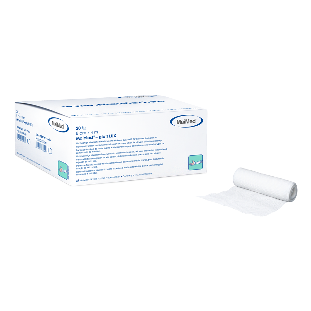 Maielast-glatte LUX Cello elastiske fikseringsbandager, 20 stk./æske