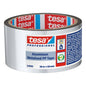 tesa 63600 ALU-bedampftes PP-Klebeband, 30 m x 50 mm, aluminium-weiß