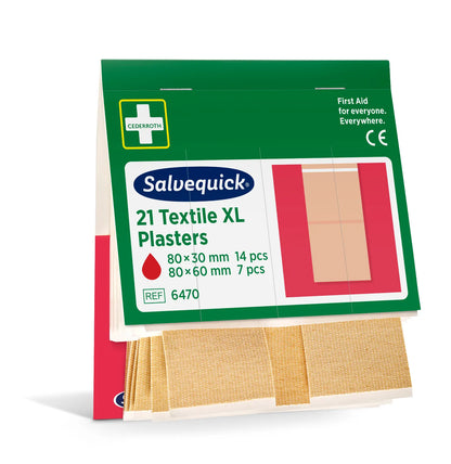 Xl tekstilgips, plaster | Pakke (21 stk.)