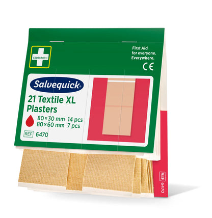 Xl tekstilgips, plaster | Pakke (21 stk.)