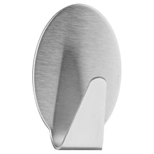 tesa Permanent-krog METAL OVAL L