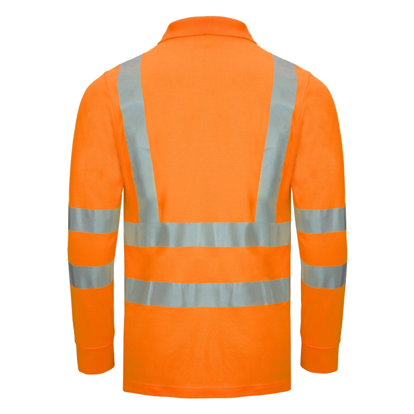 NITRAS MOTION TEX VIZ, langærmet poloshirt med høj synlighed