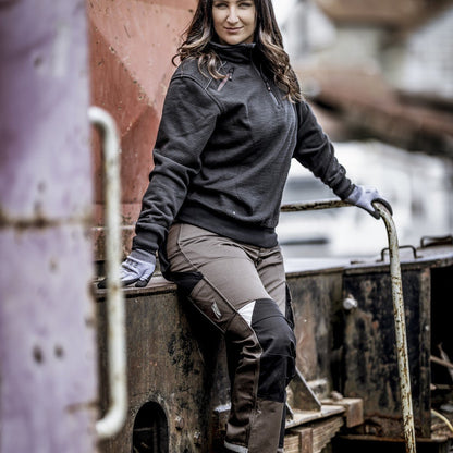 NITRAS MOTION TEX PLUS, sweater, sort