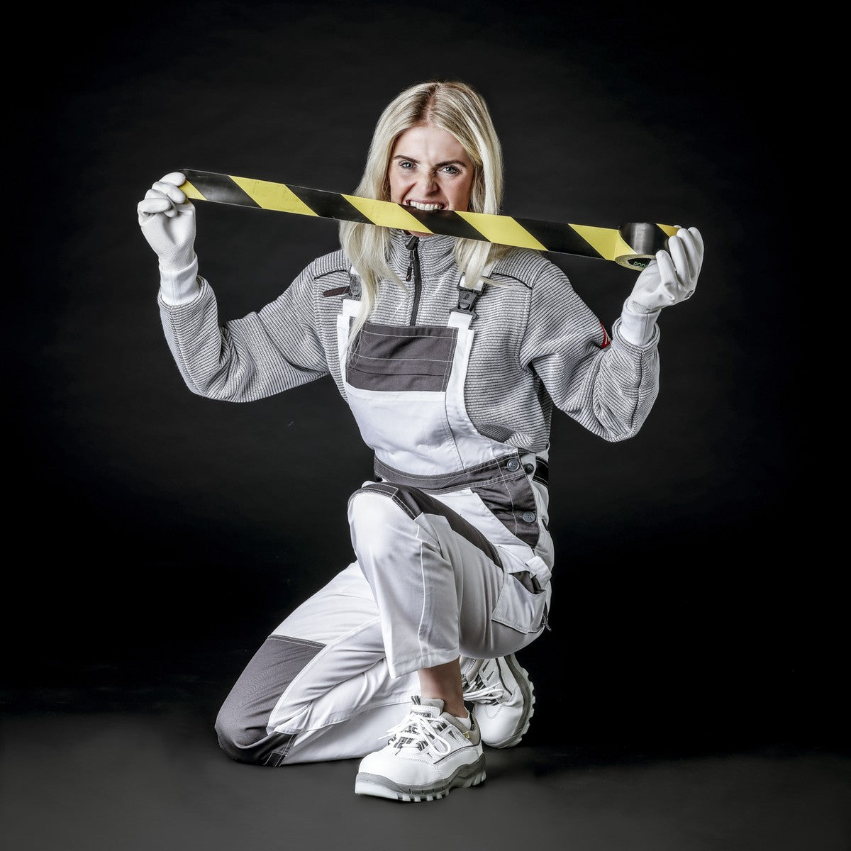 NNITRAS MOTION TEX LIGHT, garnbukser, hvid/grå