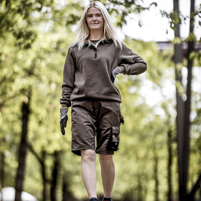 NITRAS MOTION TEX PLUS, sweater, brun