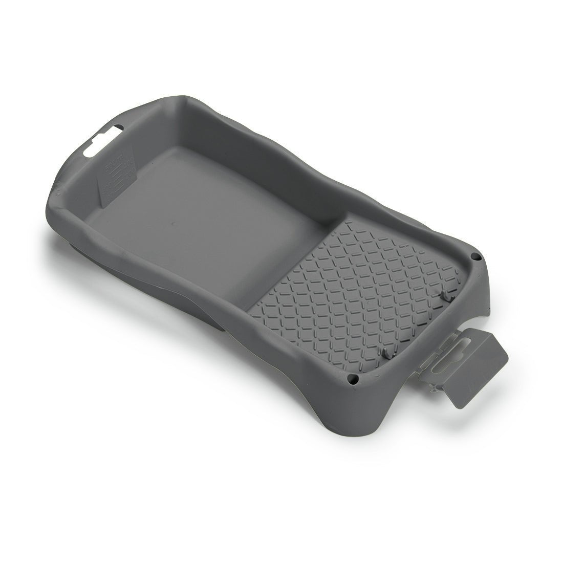 Den Nölle Profi-Pinsel malerbakke 16 x 31 cm lavet af genbrugsplast tilbyder en flad malerflade, et hævet gitter til at fjerne overskydende maling, et integreret håndtag og en tud - ideel til malerbehov. Mærke: Nölle Profi Pinsel Børste- & Penselteknik e.K.