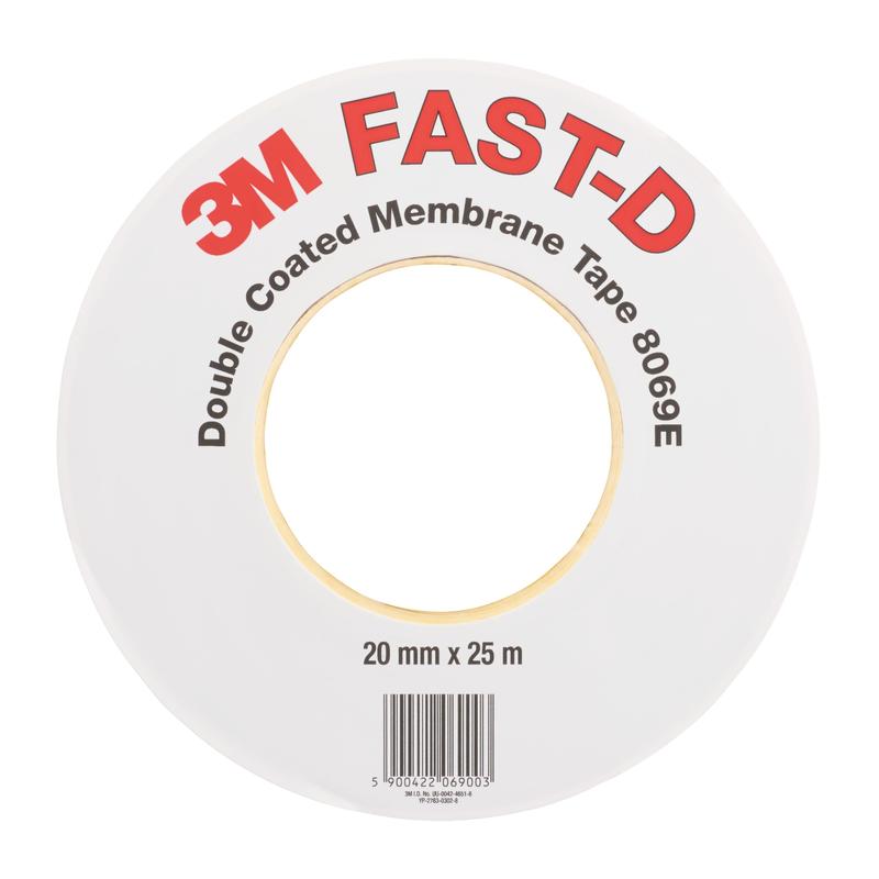 3M™ FAST-D forseglingstape 8069E - Dobbeltklæbende tape