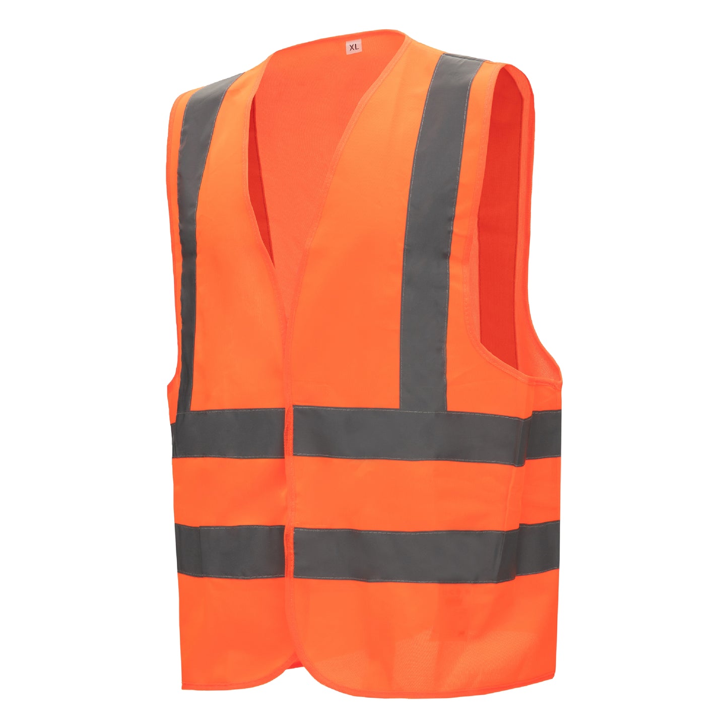 NITRAS højsynsvest, neon orange, EN ISO 13688, EN ISO 20471 Polyester: 100% | Pakke (1 stk.)