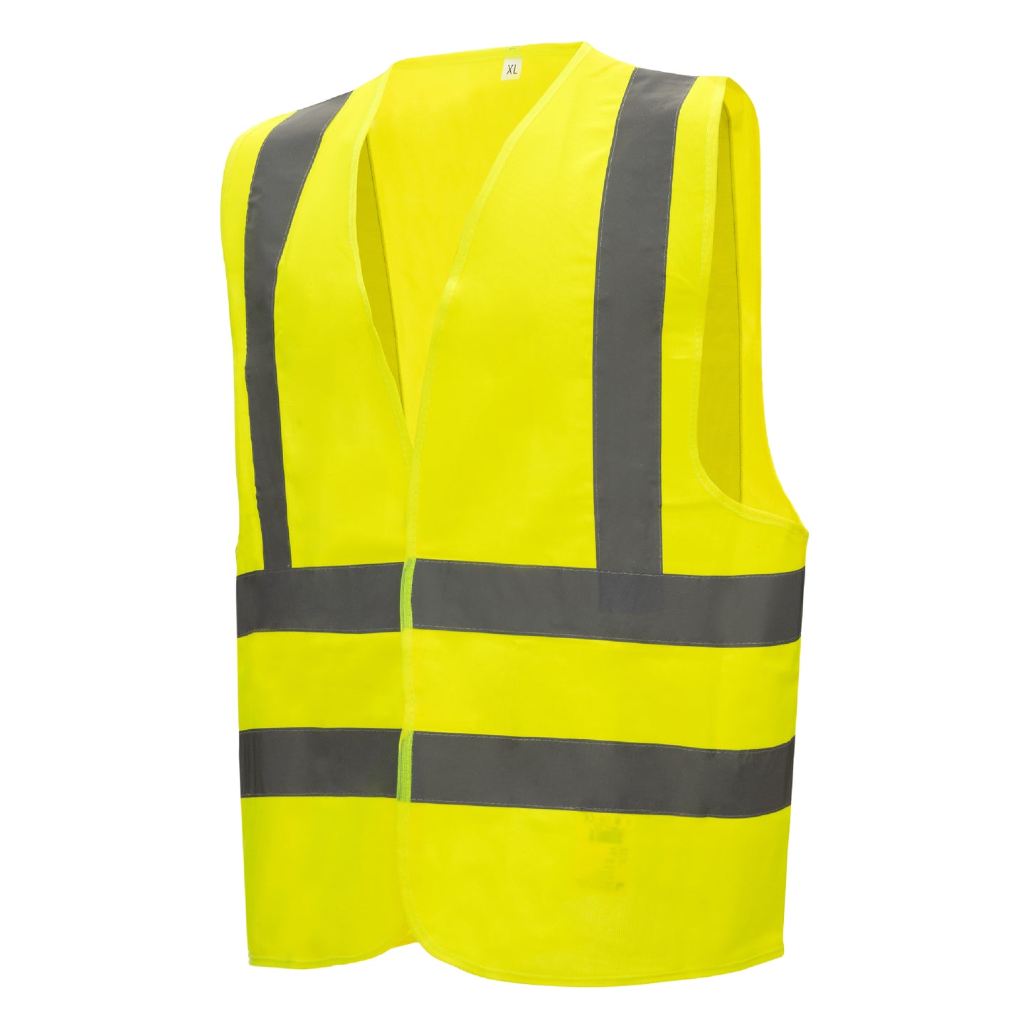 NITRAS højsynsvest, neongul, EN ISO 13688, EN ISO 20471 Polyester: 100% | Pakke (1 stk.)