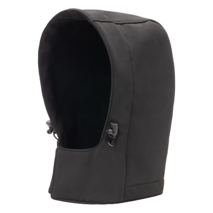 NITRAS aftagelig hætte, sort, OEKO-TEX polyester: 94%; Elastan: 6% | Pakke (1 stk.)