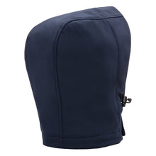 NITRAS aftagelig hætte, marineblå, OEKO-TEX polyester: 94%; Elastan: 6% | Pakke (1 stk.)