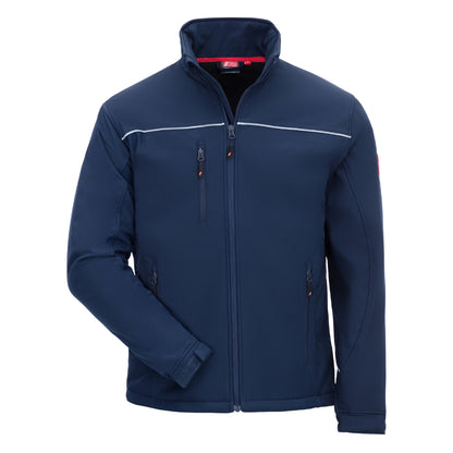 NITRAS MOTION TEX LIGHT, softshell-jakke, marineblå