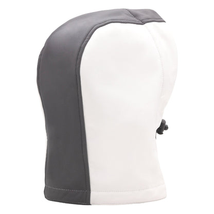 NITRAS aftagelig hætte, hvid/grå, OEKO-TEX polyester: 94%; Elastan: 6% | Pakke (1 stk.)