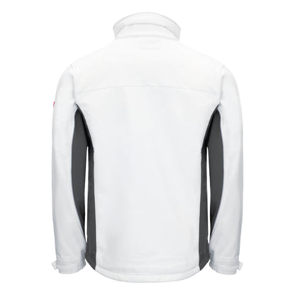 NITRAS MOTION TEX LIGHT, softshell jakke, hvid/grå