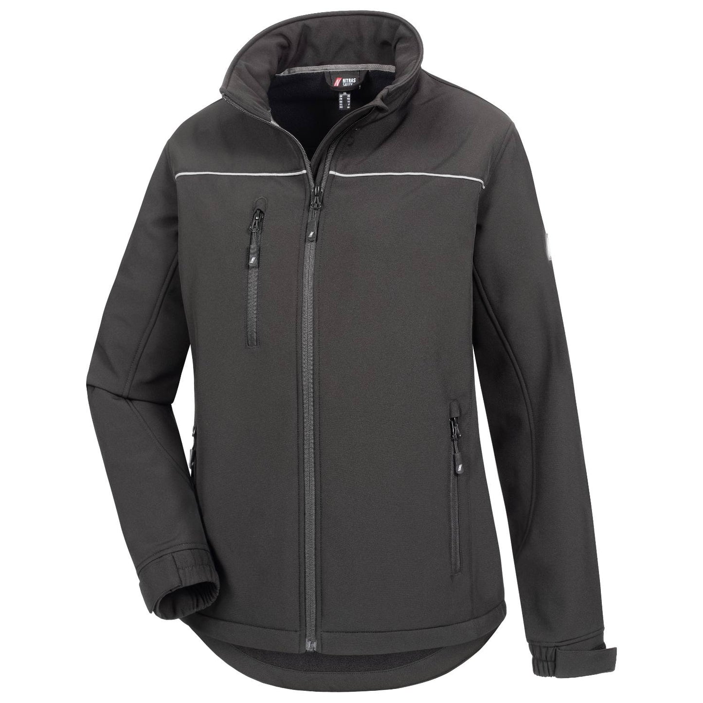 NITRAS MOTION TEX LIGHT, softshell-jakke, sort