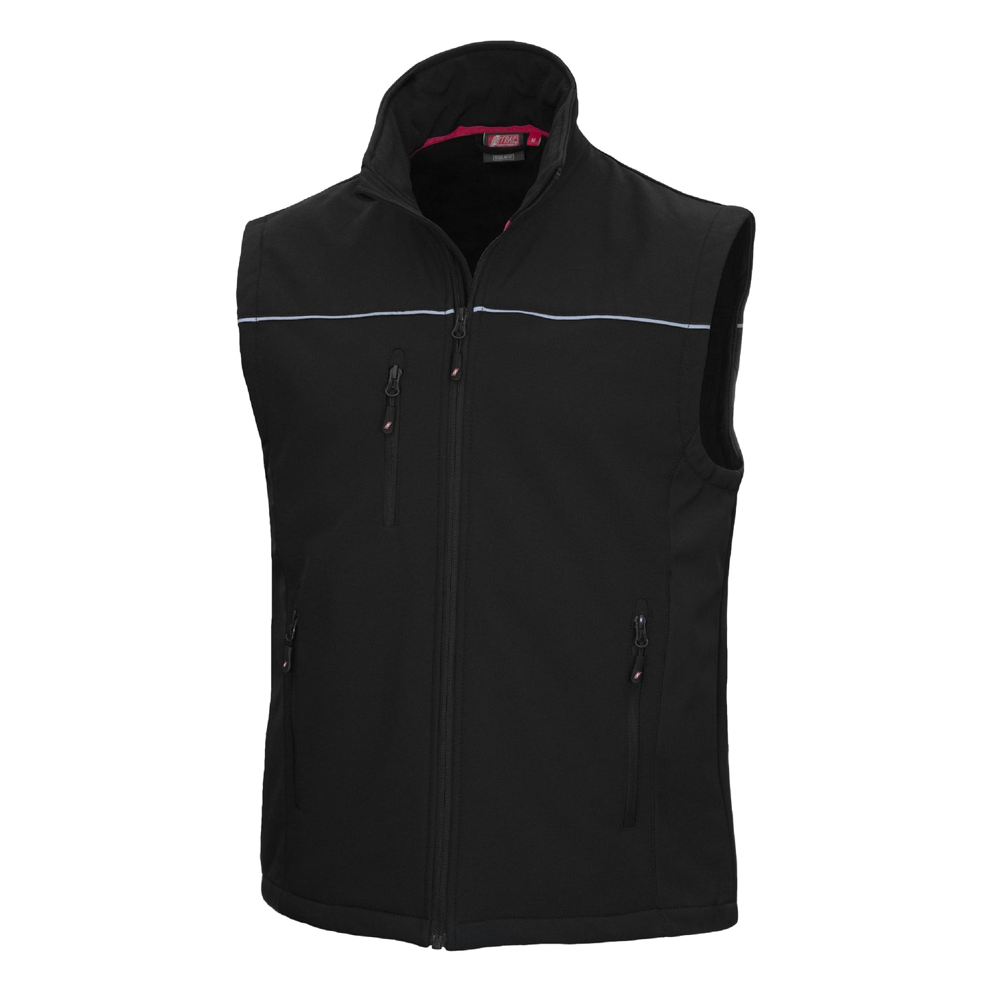 NITRAS MOTION TEX LIGHT, softshell vest, sort