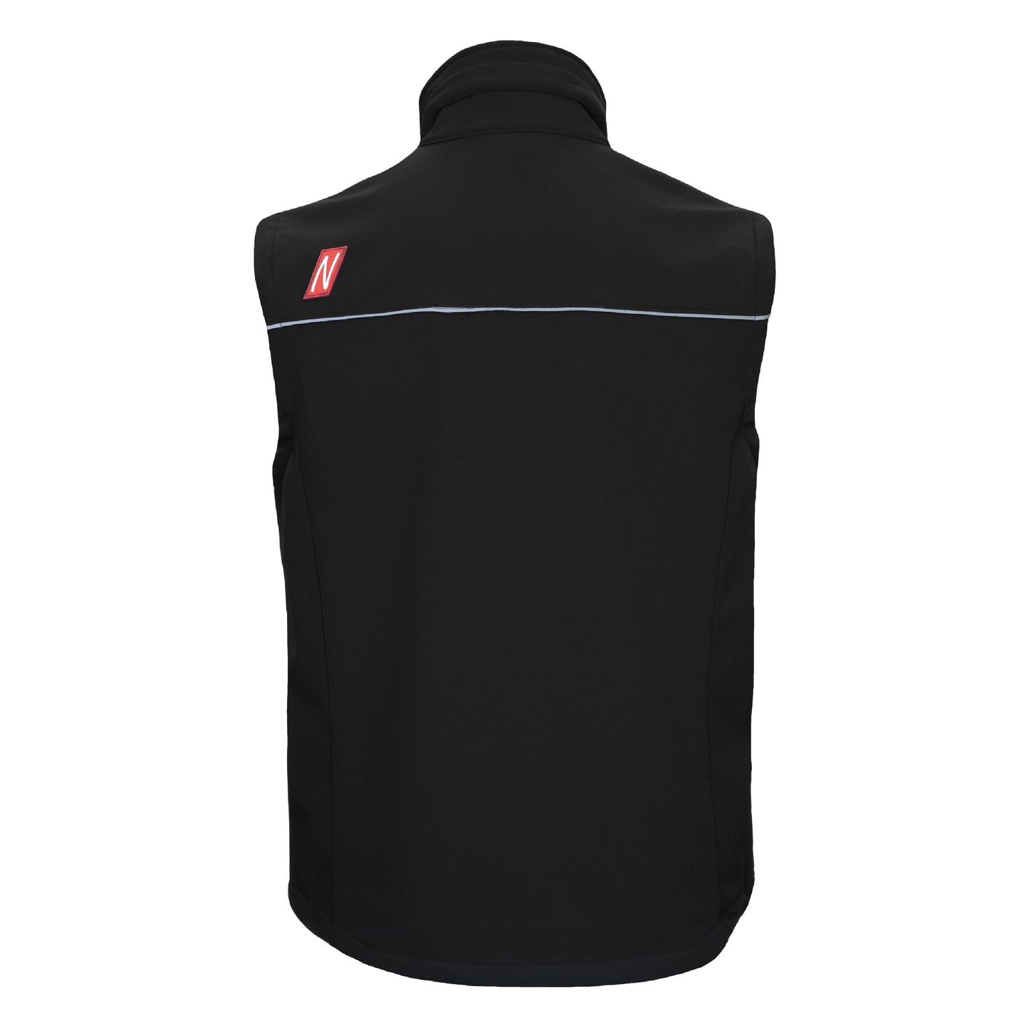 NITRAS MOTION TEX LIGHT, softshell vest, sort
