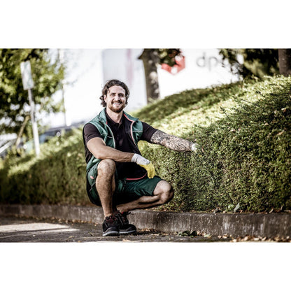 NITRAS MOTION TEX LIGHT, softshell vest, grøn/sort