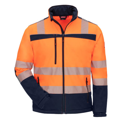 NITRAS MOTION TEX VIZ, softshelljakke med høj synlighed