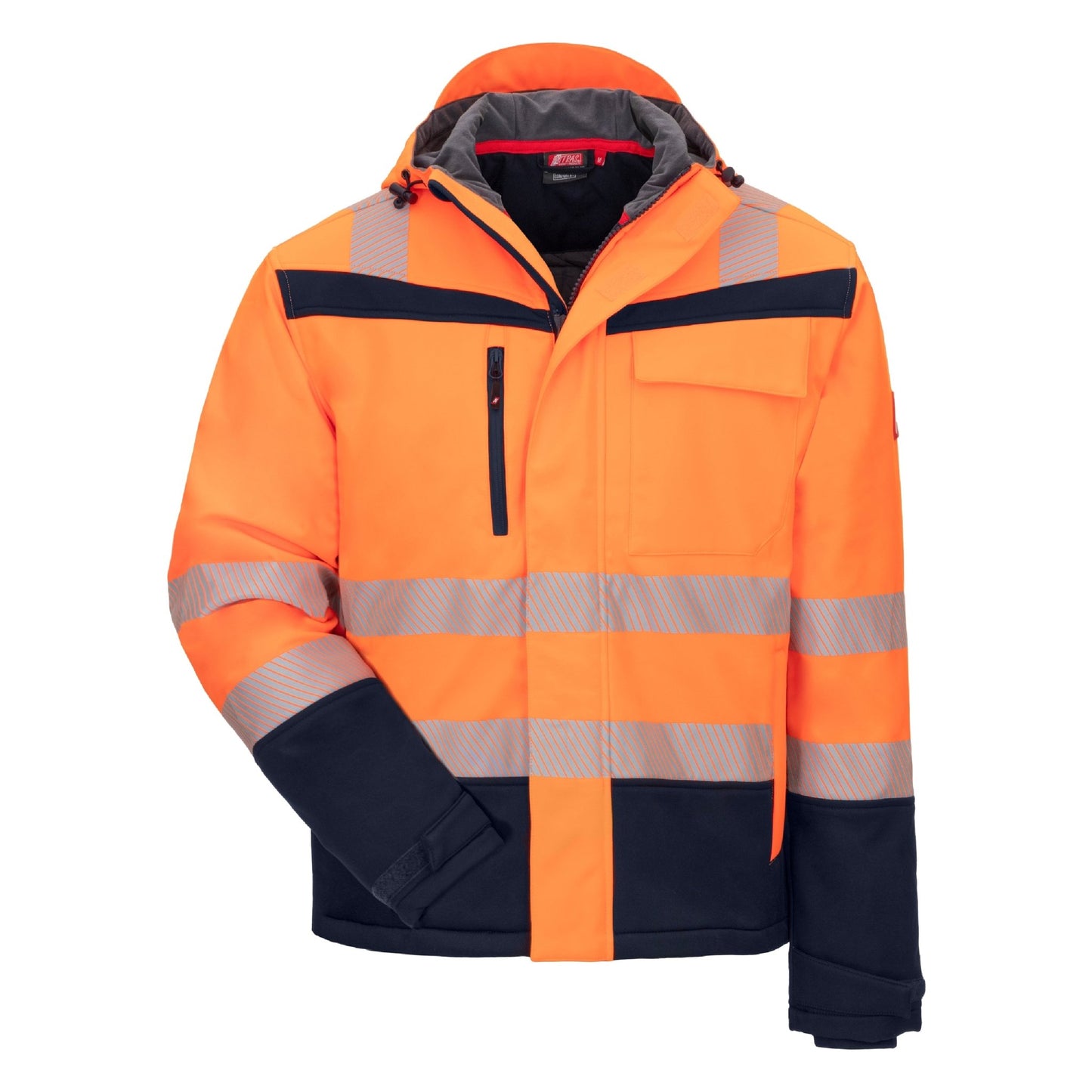 NITRAS MOTION TEX VIZ PLUS, vinter softshelljakke med høj synlighed