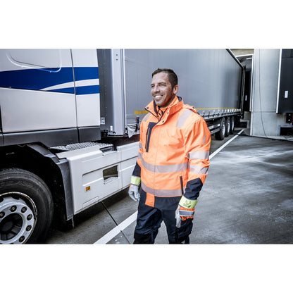 NITRAS MOTION TEX VIZ PLUS, multifunktionsjakke med høj synlighed