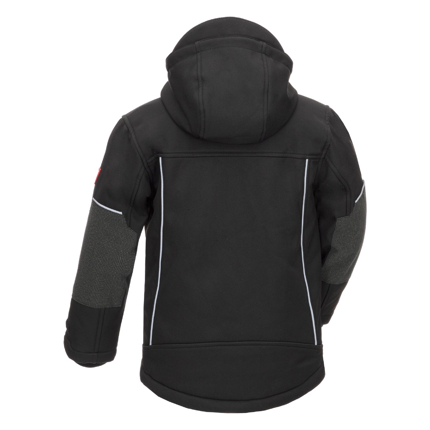 NITRAS MOTION TEX KIDS, softshell jakke, sort
