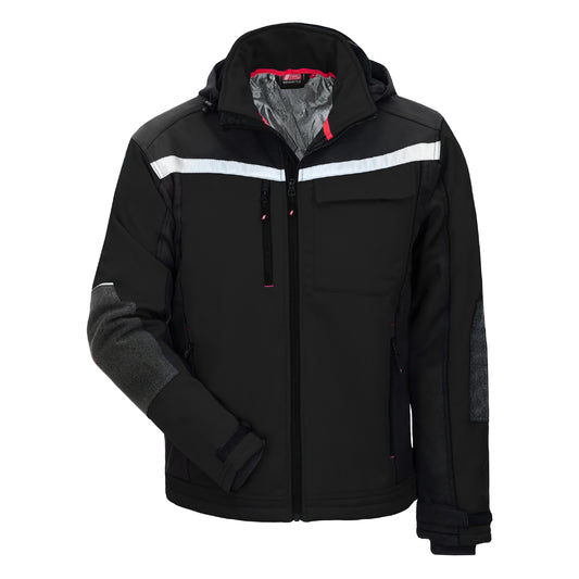 NITRAS MOTION TEX PLUS, softshell jakke, sort